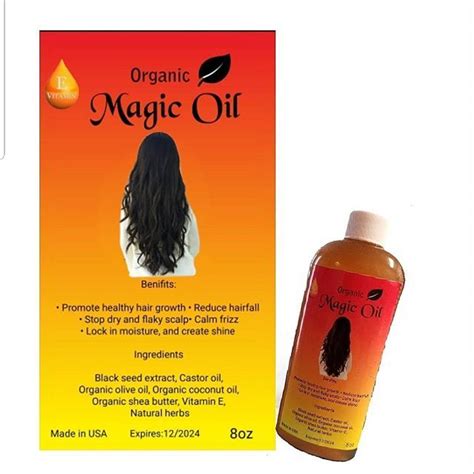 Organic Magic Oil: Nature's Secret for Rejuvenating and Anti-Aging
